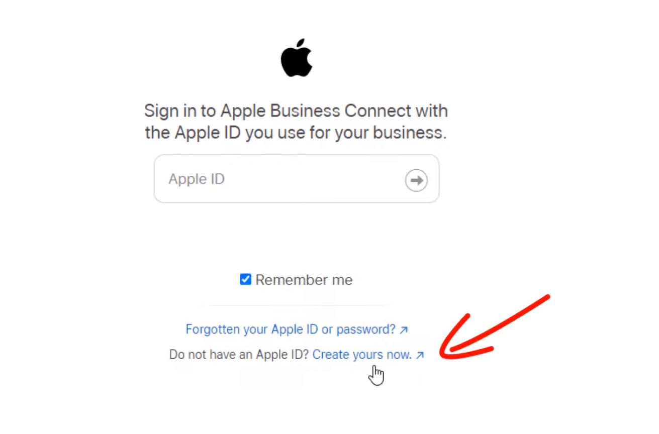
Jeśli nie pamiętasz lub nie masz Apple ID, skorzystaj z tej opcji:

